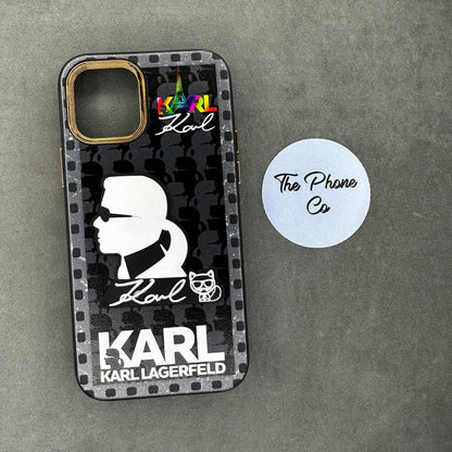 Karl Lagerfeld Hard Embossed Case for iPhone 12 / 12 Pro