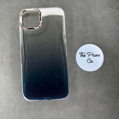 Glitter Gradient Transparent Case for iPhone 14 Pro & 14 Plus