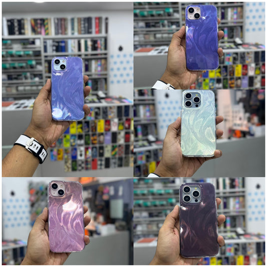 Fancy  Glossy Case for iPhone 14 & 15 Series