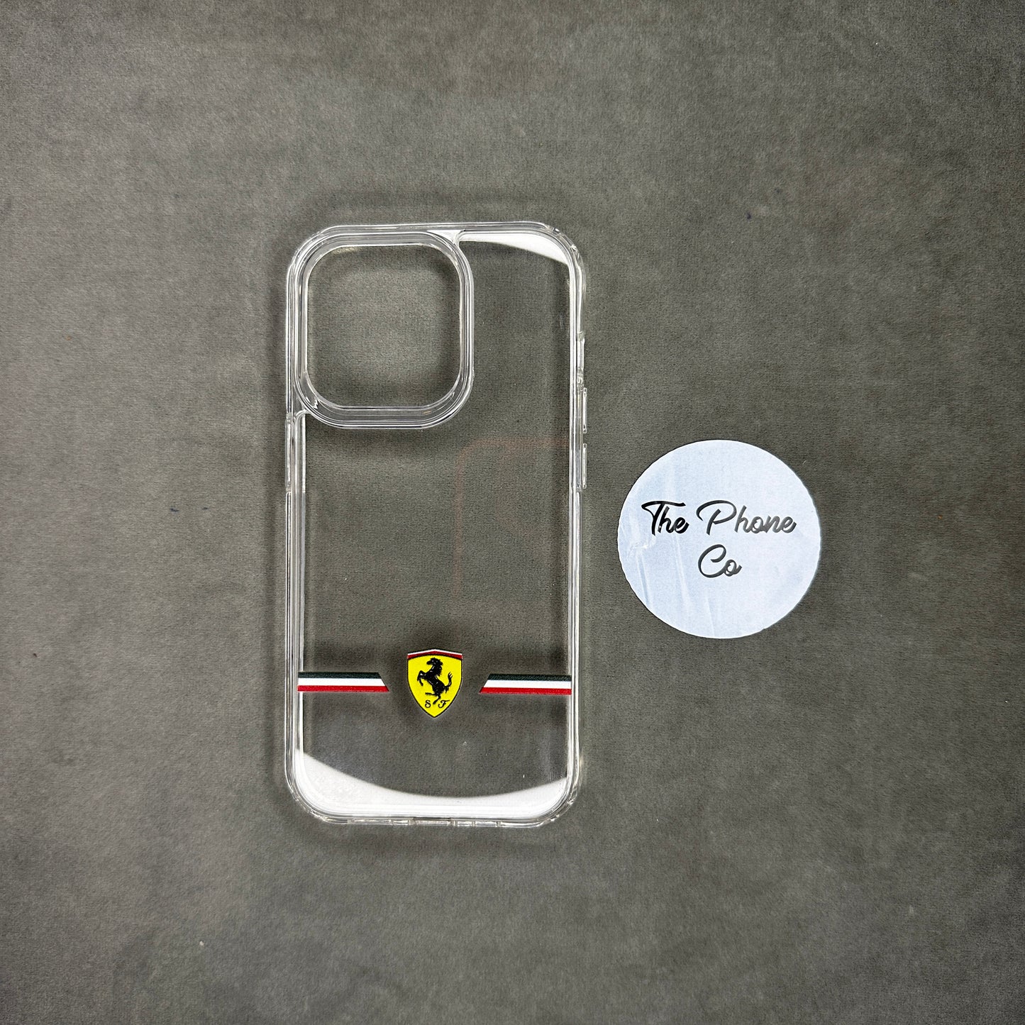 Ferrari Transparent Hard Case