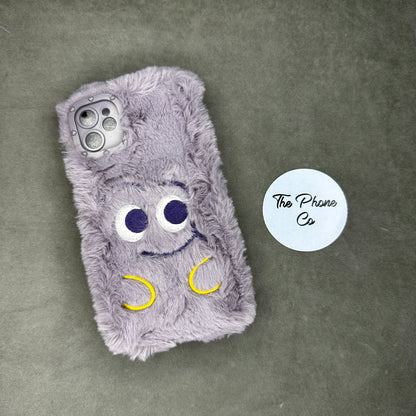 Cartoon Soft Fur Fancy Case