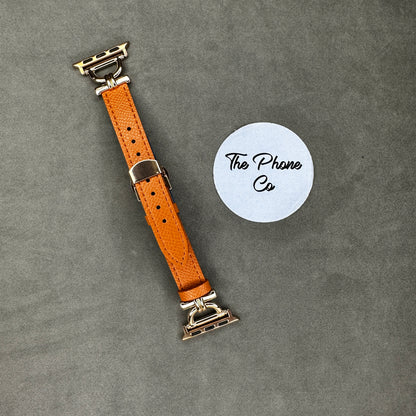 Leather Designer Apple Watch Strap for 38 / 40 / 41  mm