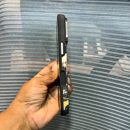 Carbon Fiber Great Wave iPhone Case