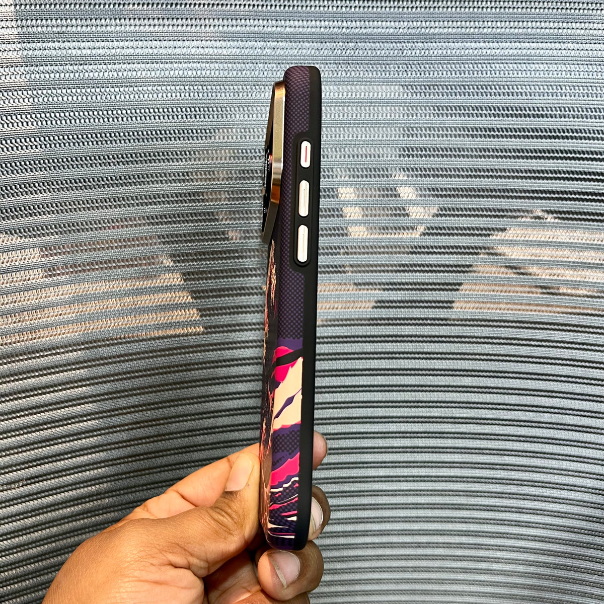 Carbon Fiber Great Wave iPhone Case