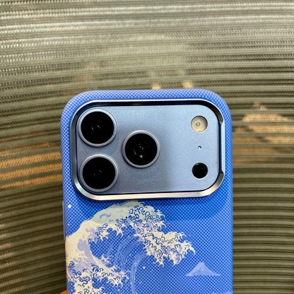 Carbon Fiber Great Wave iPhone Case