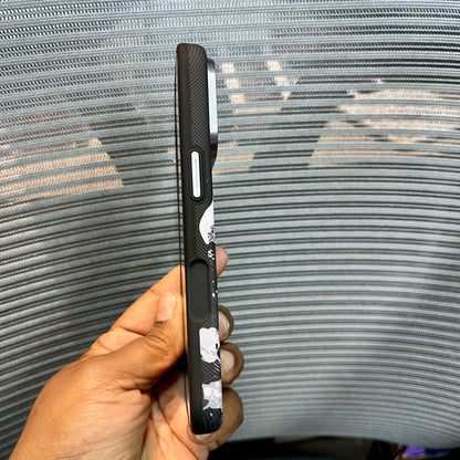 Carbon Fiber Great Wave iPhone Case