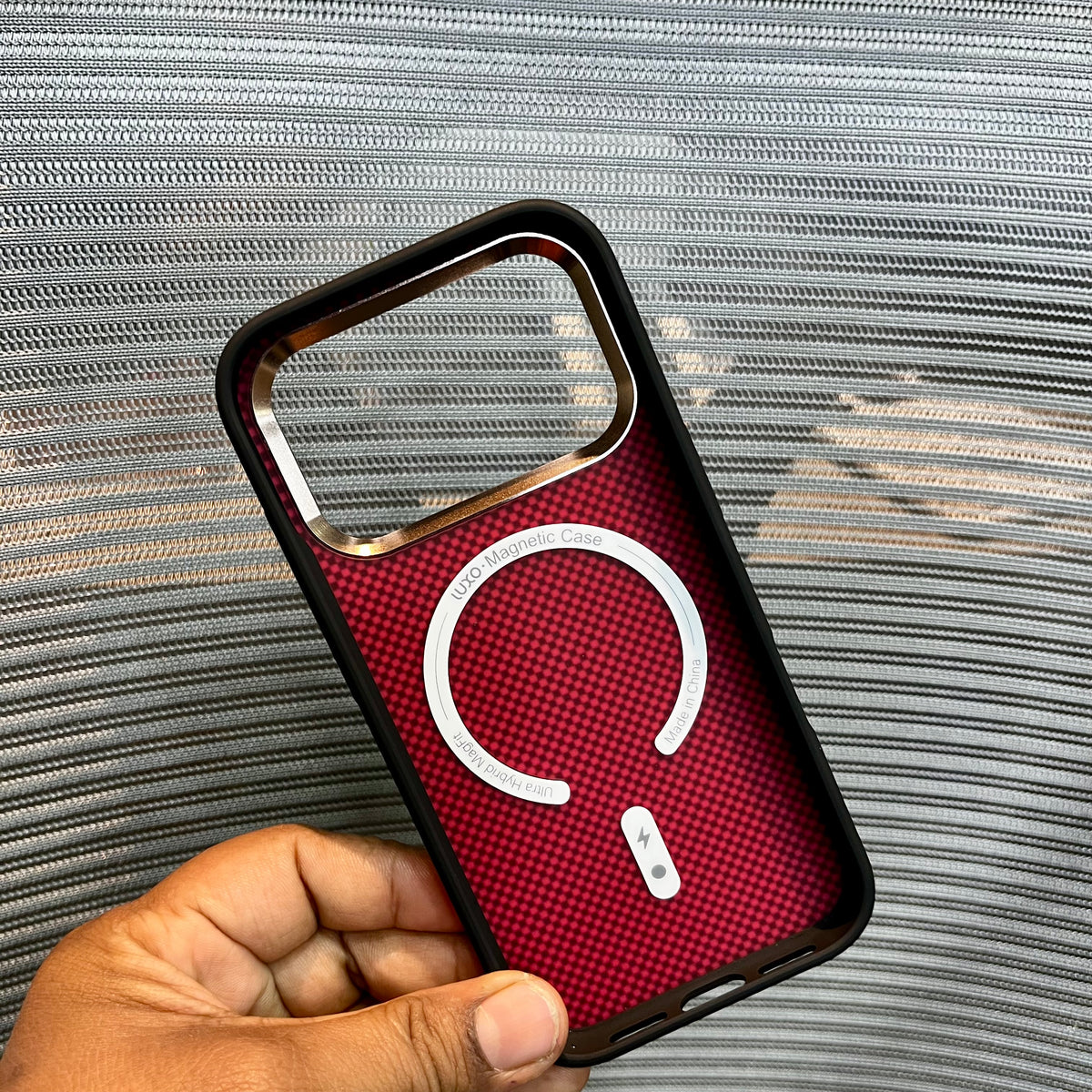 Carbon Fiber Great Wave iPhone Case