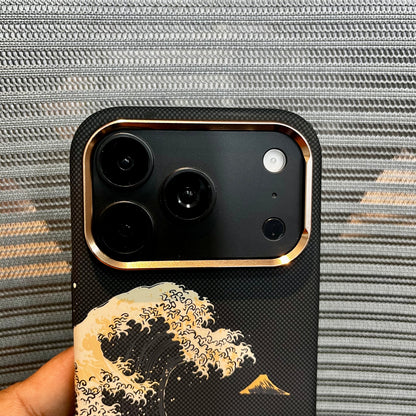 Carbon Fiber Great Wave iPhone Case