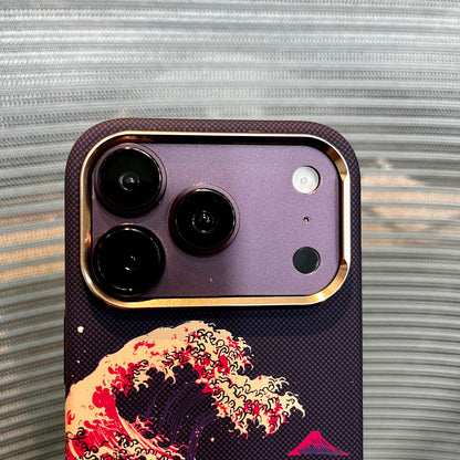 Carbon Fiber Great Wave iPhone Case