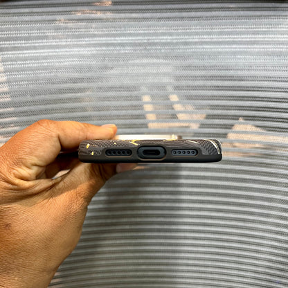 Carbon Fiber Great Wave iPhone Case