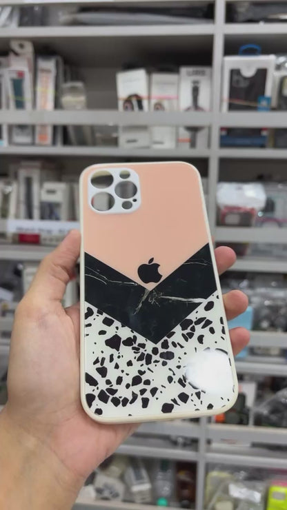 Printed Marble Glossy Case for iPhone 12 Pro Max