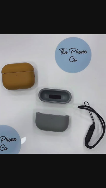 Leather Hard Case for AirPods