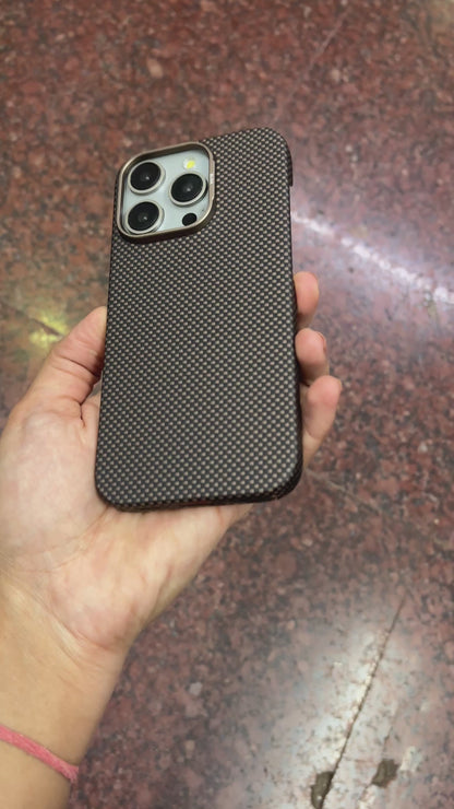 Premium Carbon Fiber MagSafe iPhone Case