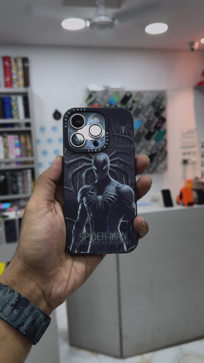 Superheros Printed Matte Hard Case for iPhone