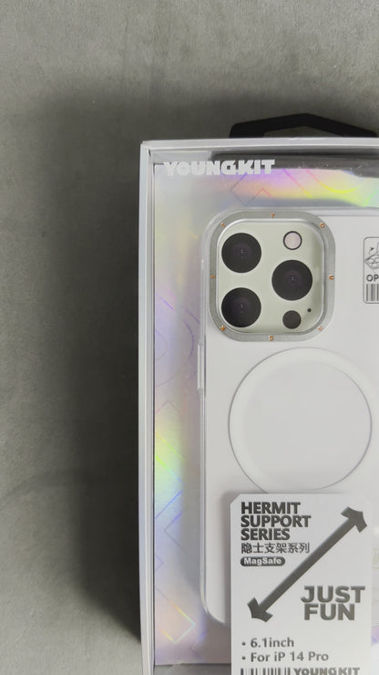 Transparent MagSafe Hard Case for iPhone 14 Pro