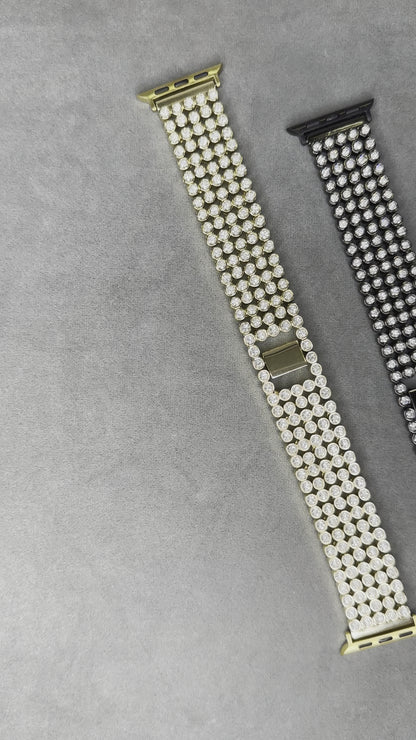 Full Diamond Studded Apple Watch Strap for 38 / 40 / 41  mm