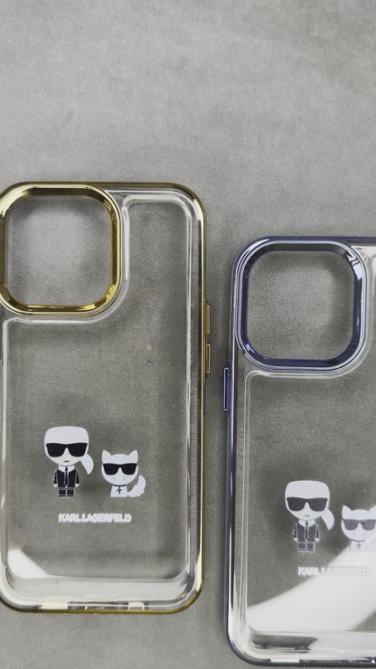 Karl Lagerfeld Transparent Hard Case
