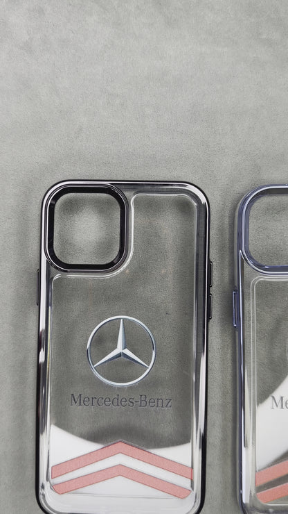 Mercedes Benz Transparent Printed Hard Case