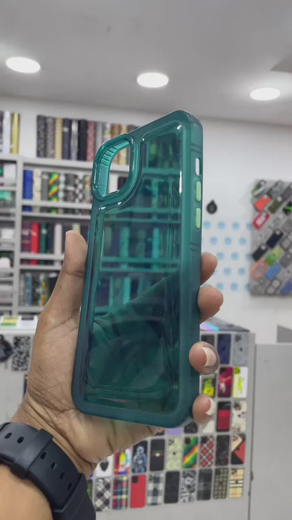 Soft Silicone Color Transparent Case for iPhone