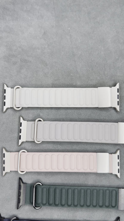 Leather Magnetic Apple Watch Strap for 42 / 44 / 45 / 49 mm